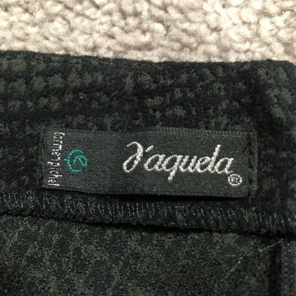 d'aquela Black snake print skirt Size 14 Made in Spain - Picture 5 of 9